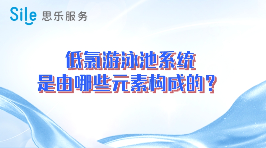 低氯游泳池系统是由哪些元素构成的？